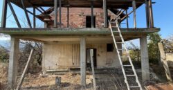 Одноэтажный капитальный дом с большим двором и виноградником в общине Петрич